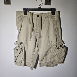 Aeropostale Men's Beige Cargo Shorts